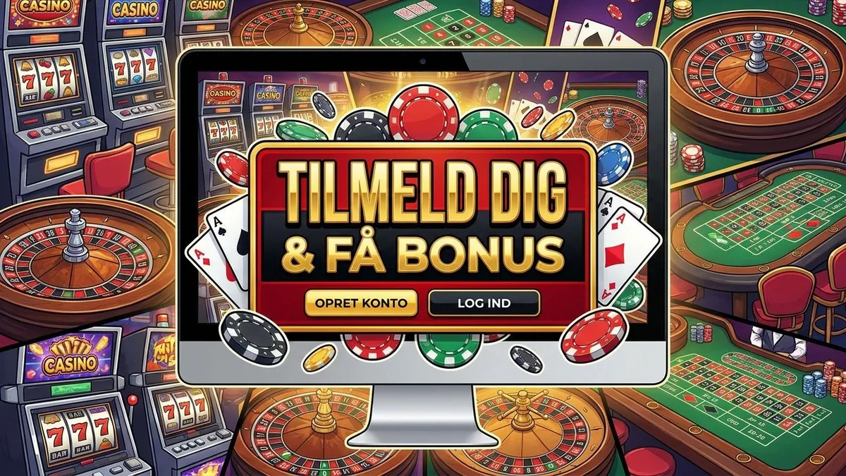Tilmeld dig med bonus